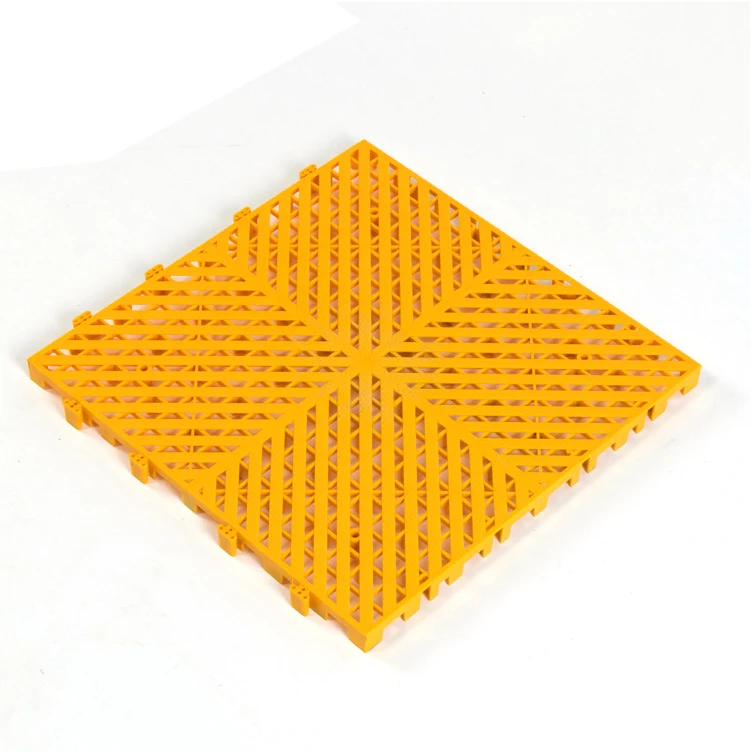 New Design Plastic Splicing Floor Grille Hot Selling Drainage Interlocking Garage Tiles
