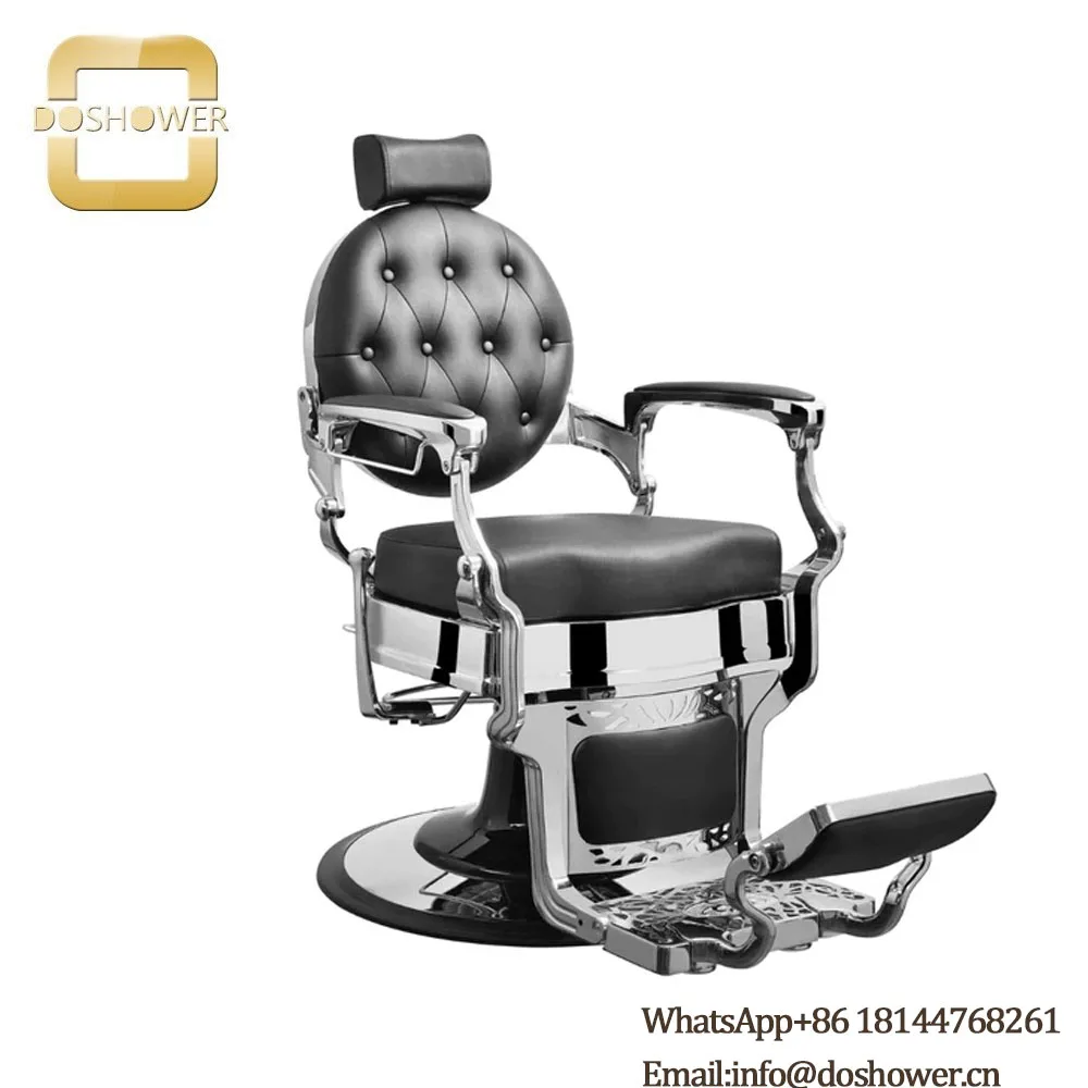 Wholesale salon hair barber chair factory for classic style hairdressing chair of vintage barber shop chair