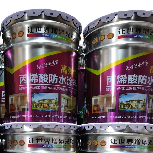 
Polyurethane Building Coating acrylic waterproofing coating Liquid Coating 