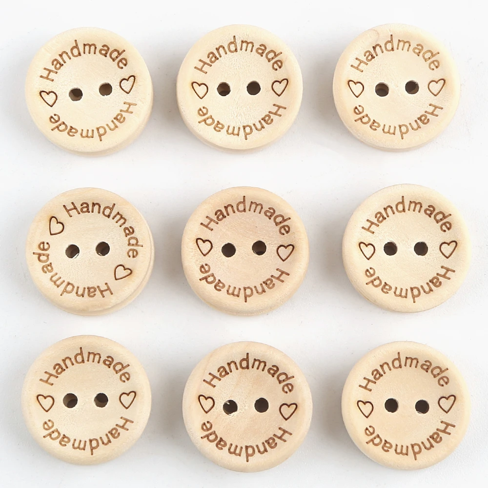Custom Clothing Brand Name Laser Engraving Button Luxury Customized Copper Snap Wooden Resin Buttons