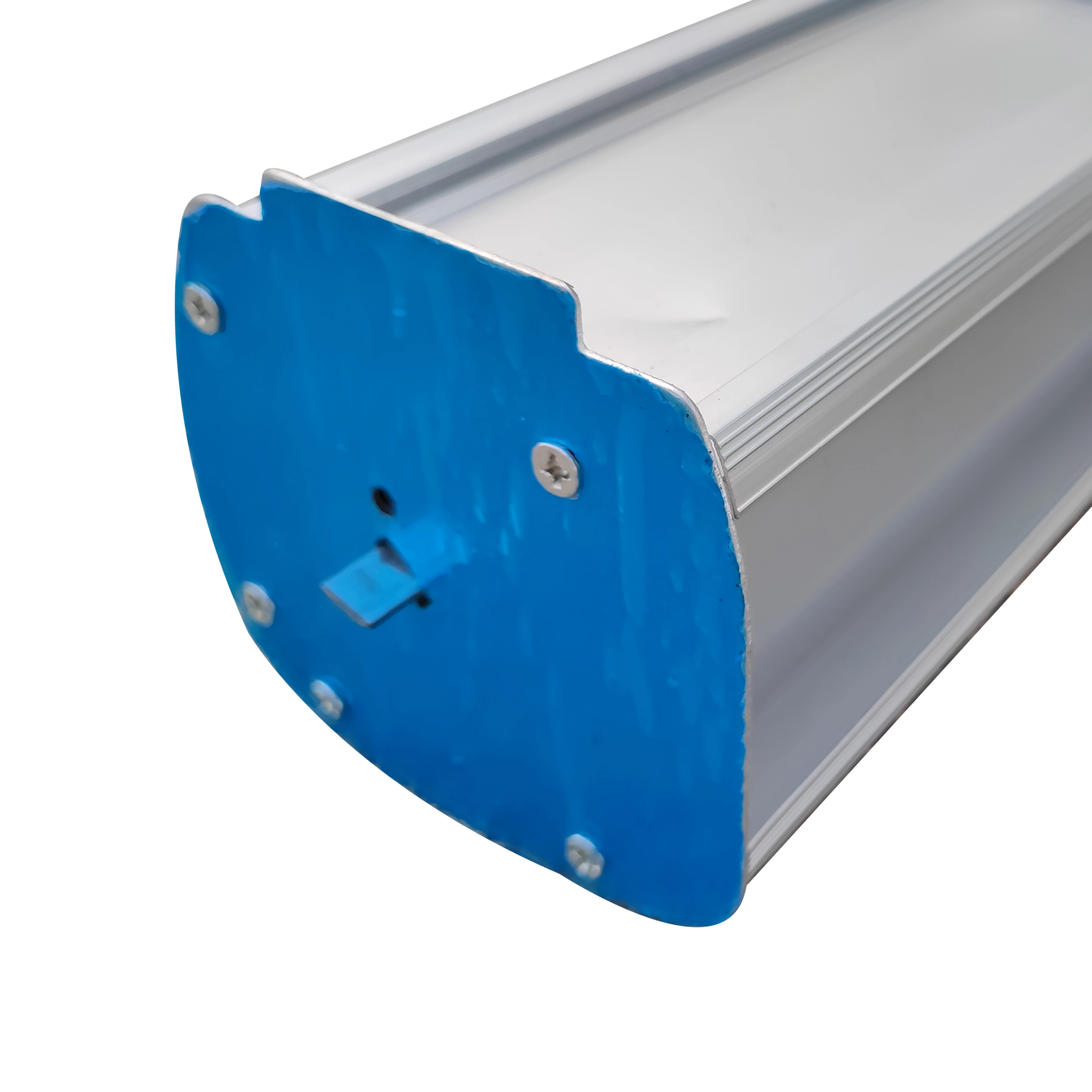 Portable Aluminum Rotating Banner Stand Roll up Display Stand for Exhibitions and Activities Fabric Roll up Banner Display