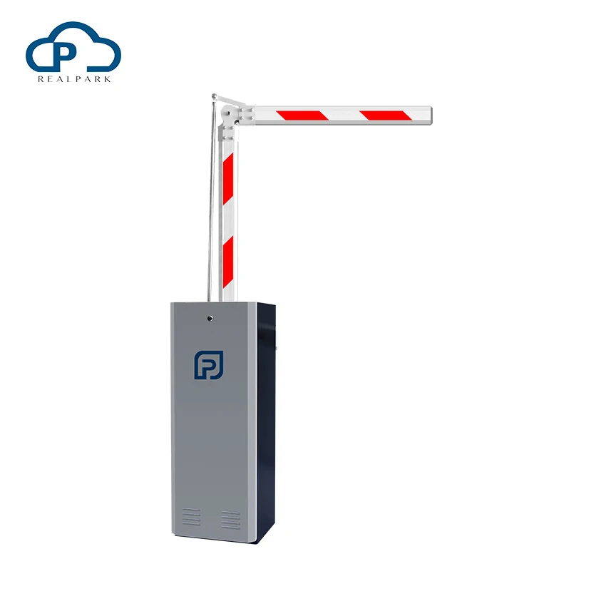 Parking lot  Fully Automatic LPR Camera License Plate Recognition System Plastic Straight Boom Barrier Gate