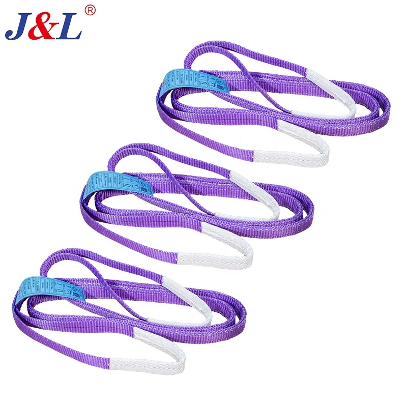 juli 3ton webbing sling with safety factor 7:1 for lifting loads CE JIS certificated