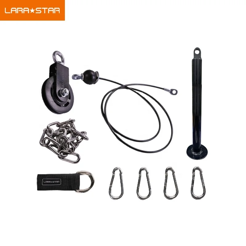 Home-made big bird equipment high-position pull-down training DIY Cable Pulley Gym with Loading Pin Cable Machine
