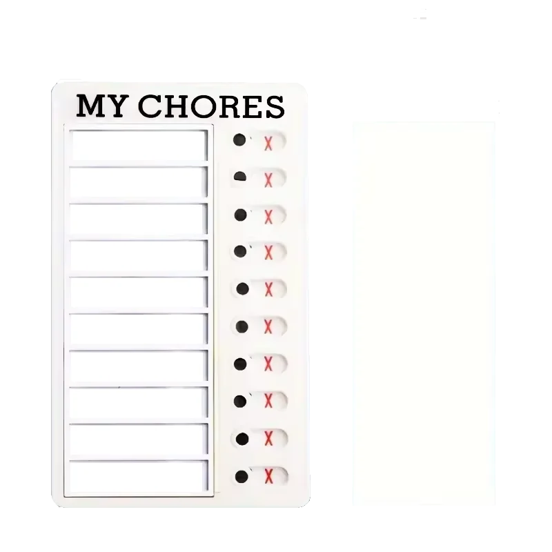 Portable Interactive Whiteboard Reminder Chart for Teens and Kids for Creating To-Do Lists