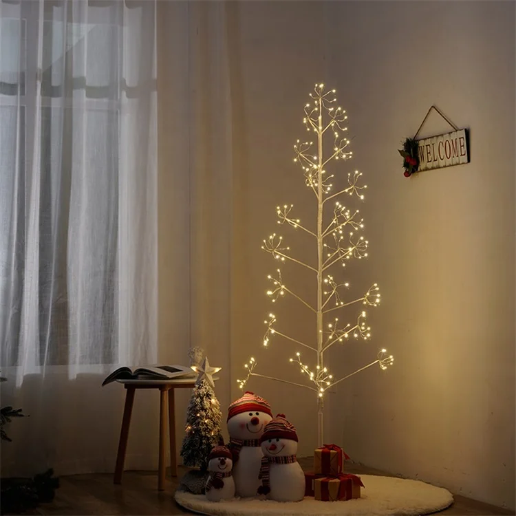 Pre-Lite Tree LED Tabletop Home Decoration White Tree light Fairy Lights Christmas Lights