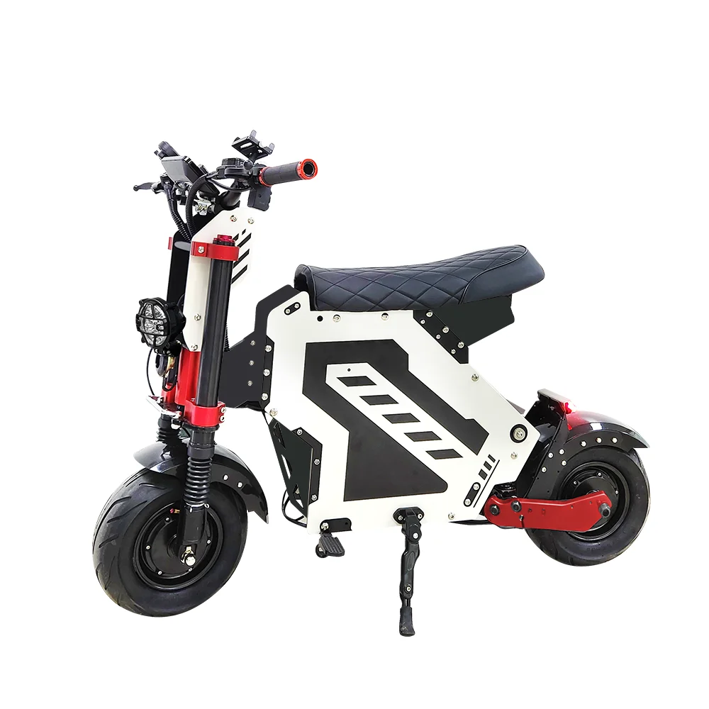 Dokma 14-дюймовый D-NOVA 52 В 60 72 скутер 40-100 км/ч горячая Распродажа Новая модель 2-колесный двухмоторный Электрический