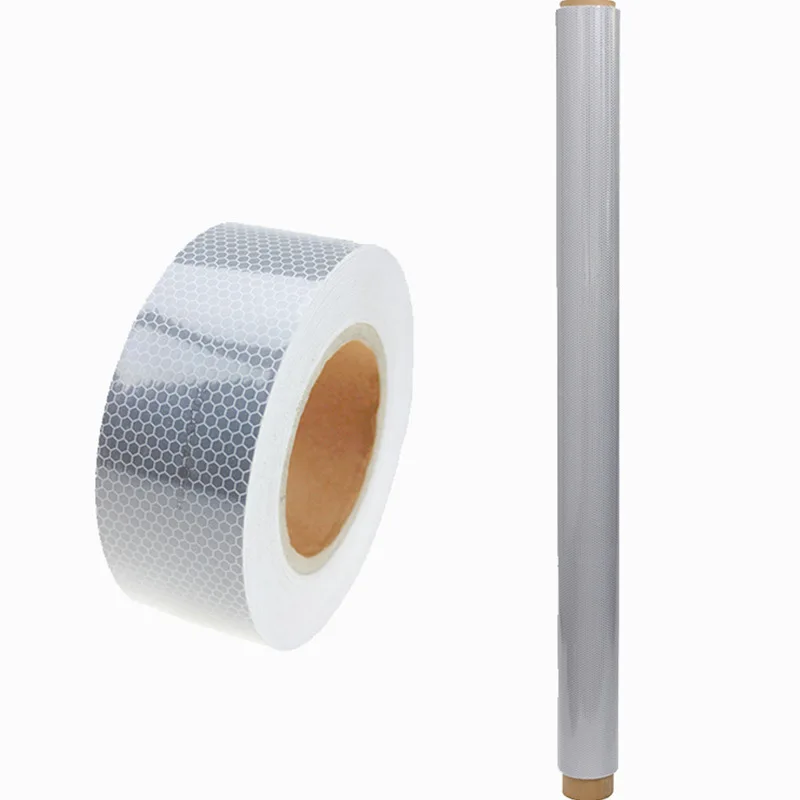 Mirco Prismatic Car Accessories Reflect Warning Safety Reflector Sticker Roll Reflective Tape for Truck