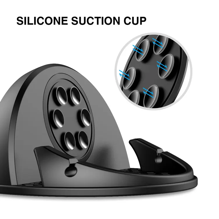 Silicone anti-slip dust-proof mobile phone car wireless charger mobile phone holder