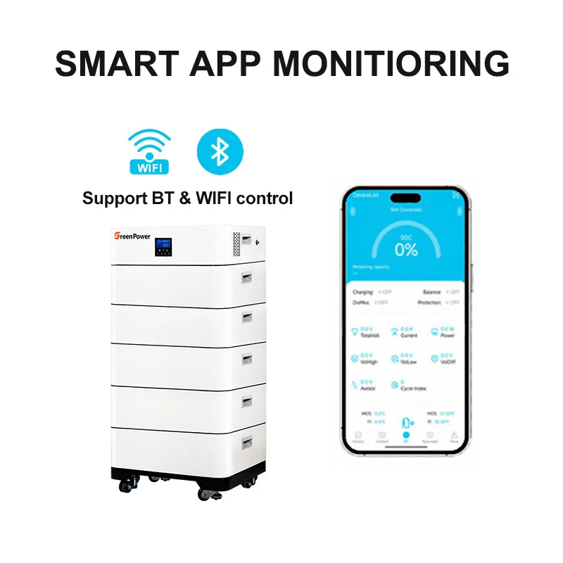 All in one inverter lithium battery Solar Energy Systems 48v 10kw 11kwh Stacked Module Energy Storage Home Solar Energy System