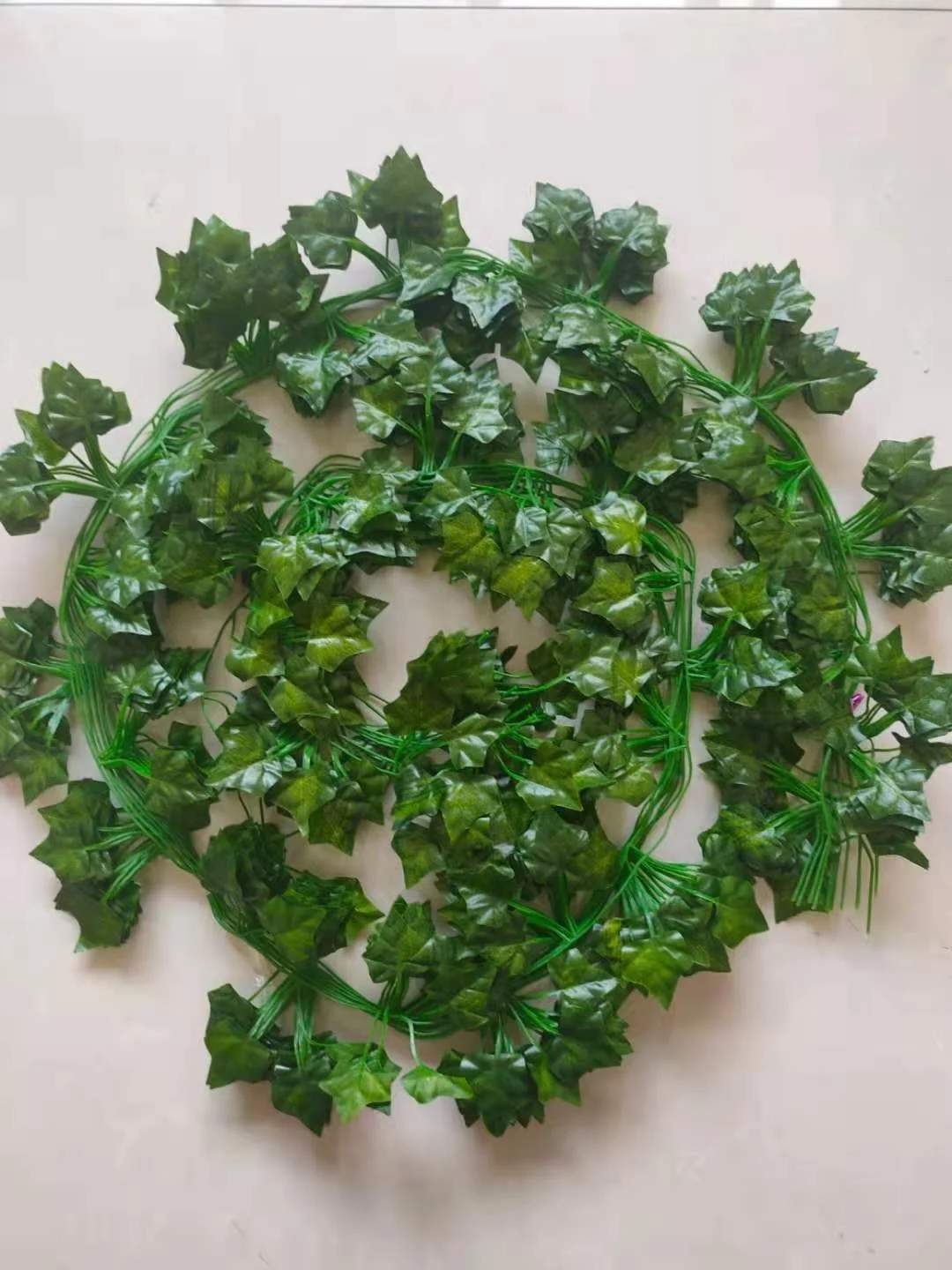 FCR7303  12pcs Artificial Ivy Vines Wholesale Wedding Home Decoration Cheap Artificial Ivy Garland