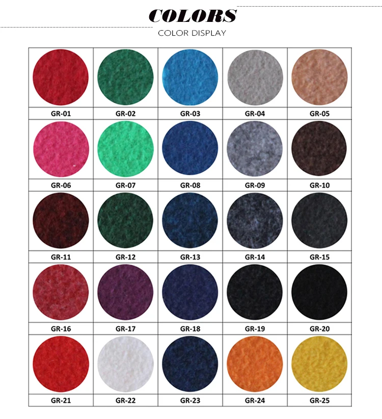 Graceline plain event exhibition white Wedding carpet for expo outdoor playground carpet