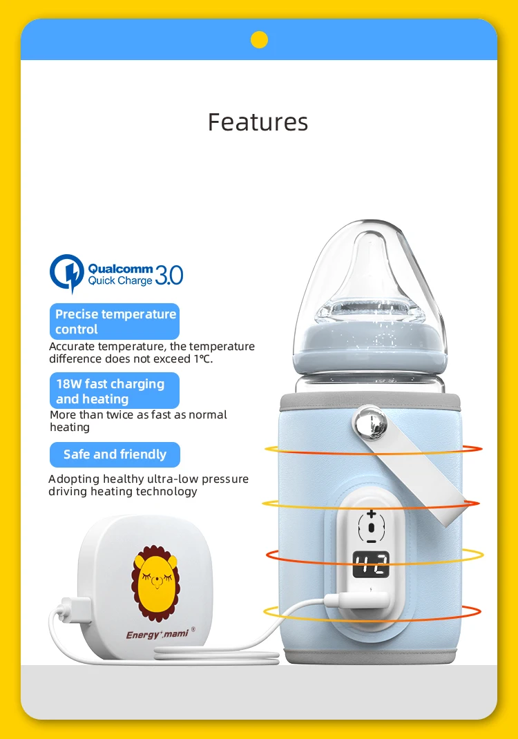 Portable Warmer baby Bottle Warmer Crystal Velvet Usb Car Electric Outdoors Portable Baby Food Milk Bottle Warmer