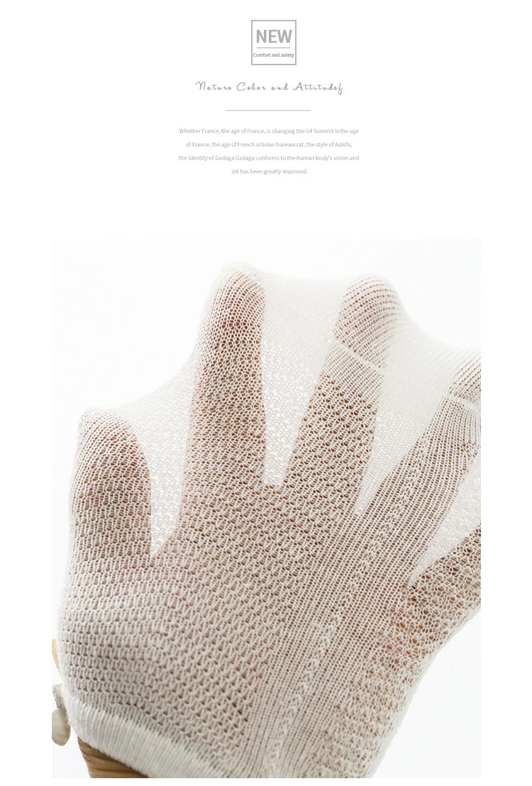 Милые детские летние тонкие носки дышащие с мультяшным дизайном для продажи