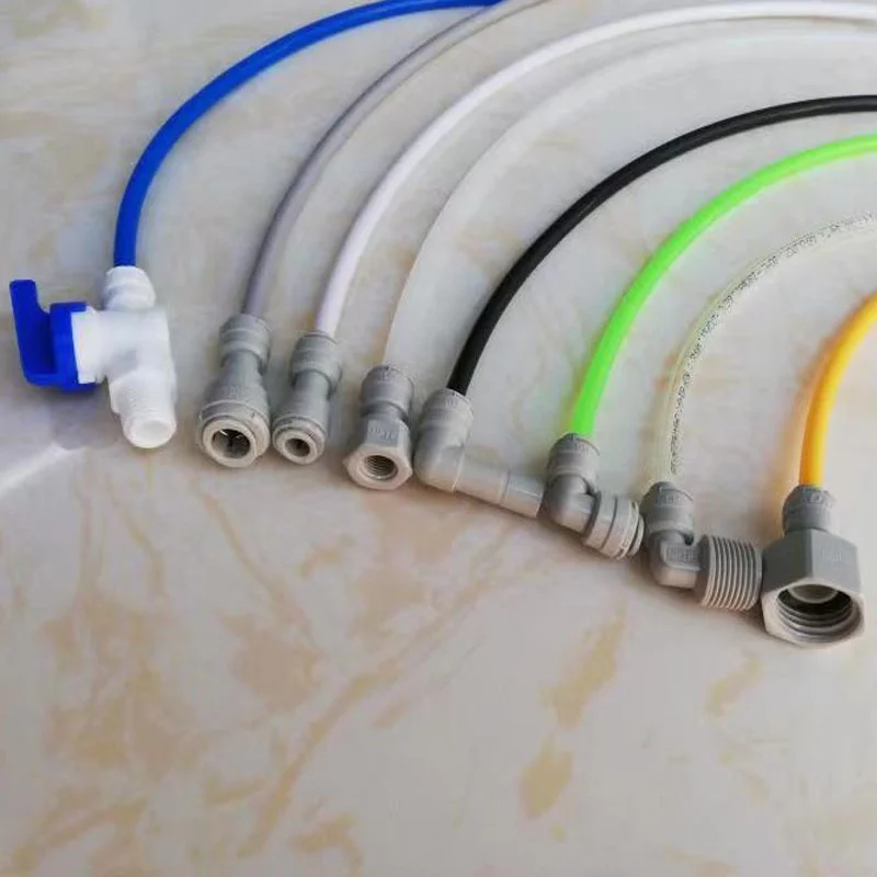 DMfit push-in pipe fitting 6mm 12mm T three-way RV cold water pipe and water purifier connector