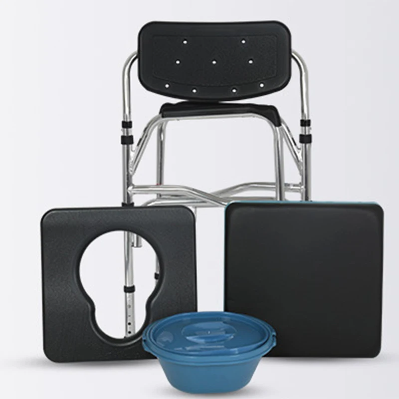 Handicap plastic elderly adult training potty chair