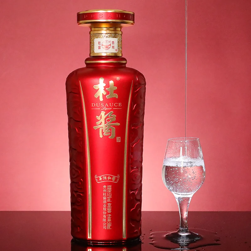 Pure grain brewing Dujiang brand liquor and alcoholic beverage