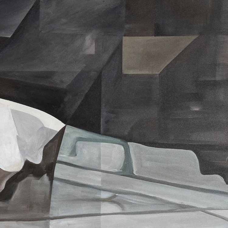 Modern luxury Contemporary Hospitality hotel  interior design abstract home decor wall arts acrylic paintings