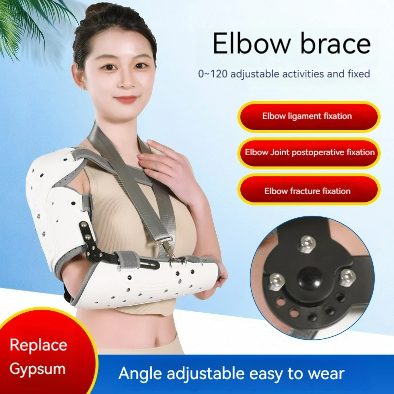 Orthopedic Telescopic Adjustable Arm Brace Arm Sling Rotator Cuff And Elbow Support Arm Fixed Support
