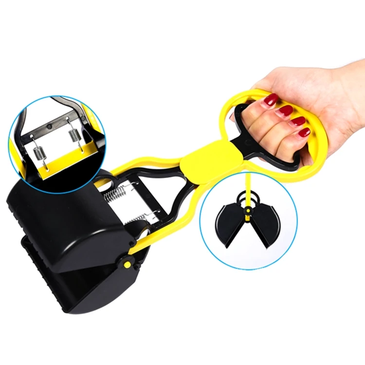 High Strength Material Durable Spring Clean Pick up Waste Poop Easily Pet Pooper Scooper for Dogs and Cats