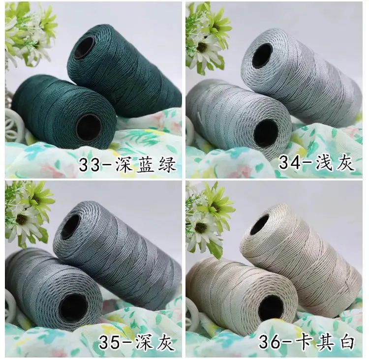 Hot sale polypropylene pp yarn for italian market colorful yarn for knitting bag