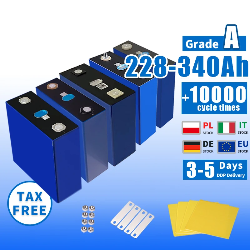 3 2 В 314Ah lifepo4 батарея CATL 310ah 320ah 340ah 314ah класс призматическая Солнечная система питания литий-ионные батареи