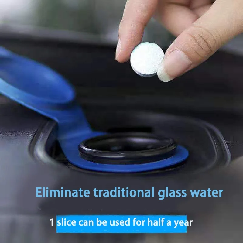 Car Windshield Wiper Cleaning Effervescent Tablets Home Window Glass Toilet Solid Cleaner  Car front windshield cleaner