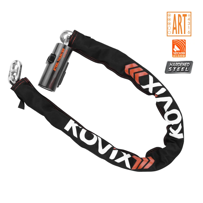 Safe and reliable alarm Chain Scooter Lock Bicycle Lock with chain combination lock