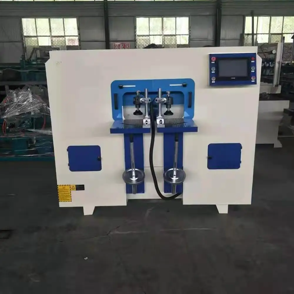 CNC round tenon machine High speed Double sided tenoning machine for round end tenon making