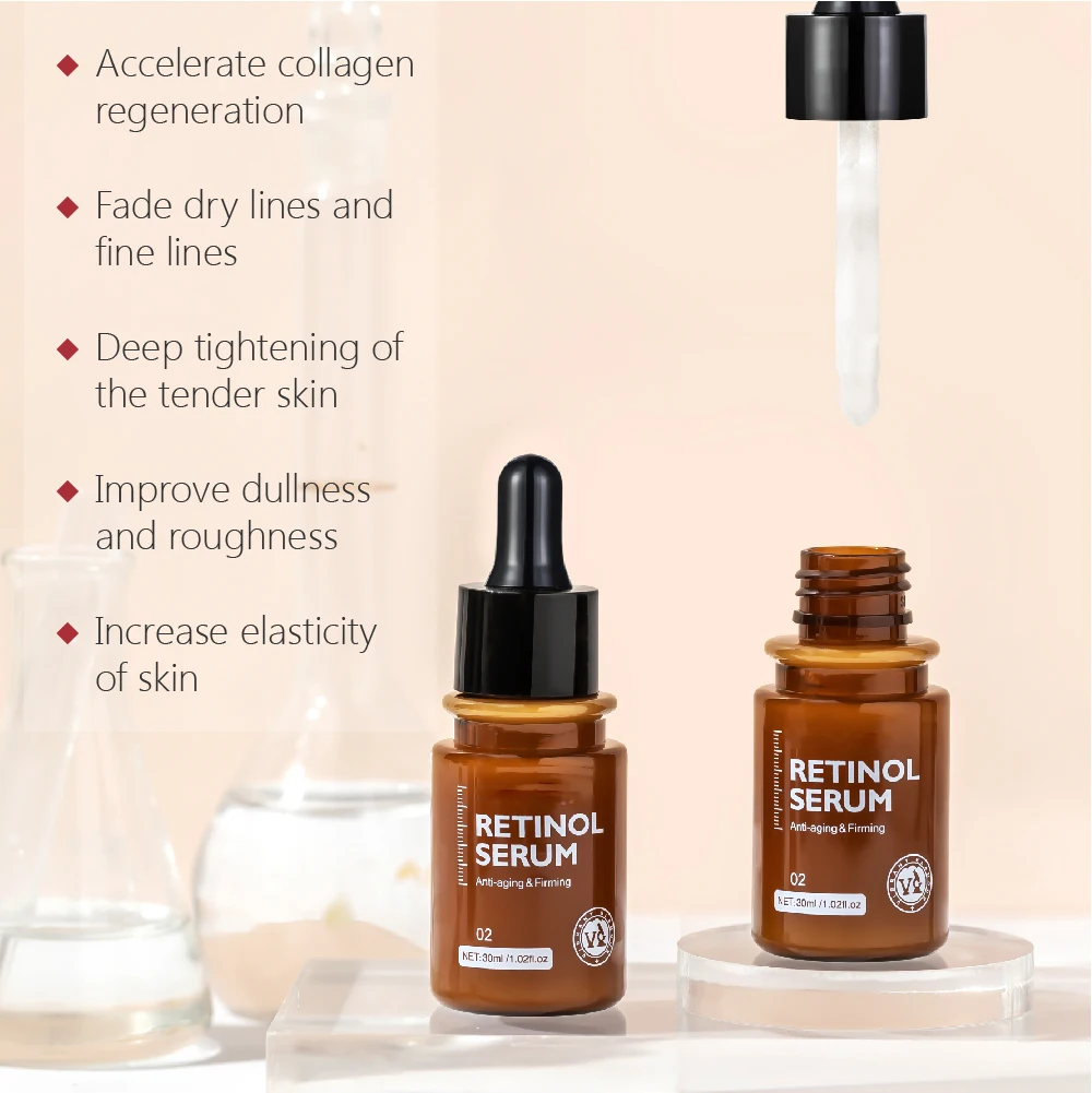 Wholesale Retinol Essence Improve Fine Line Collagen Essence Hydrating Beauty Retinol Skin Care Serum
