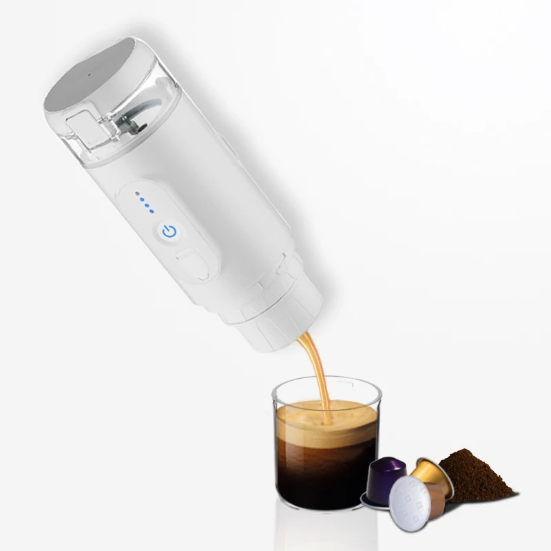 
portable coffee machine mini espresso can heating with built-in boiling function for office 