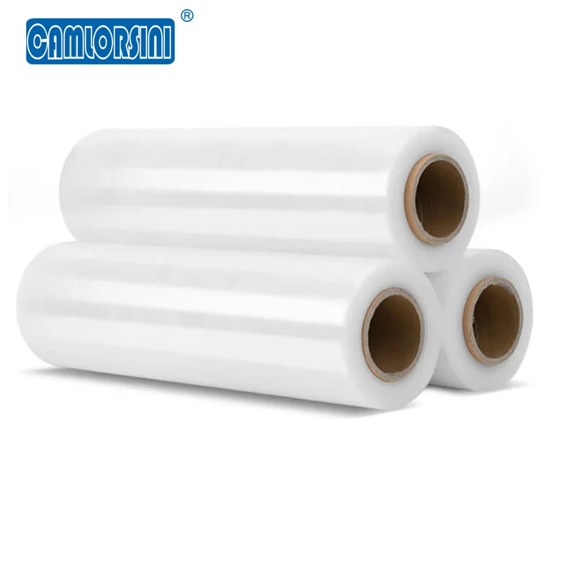 Tpu protective polyolefin shrink stretch film pre rolls handle wrap
