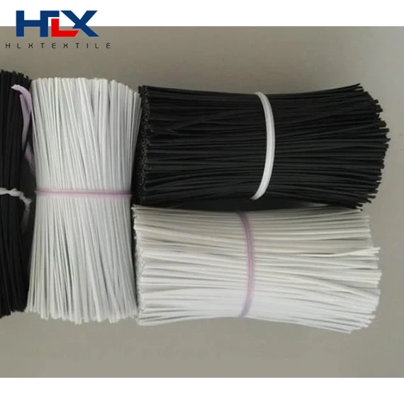 HLX Стоковая пластиковая медицинская носовая проволока для N95 N90 одноразовая маска для лица зажим для носа