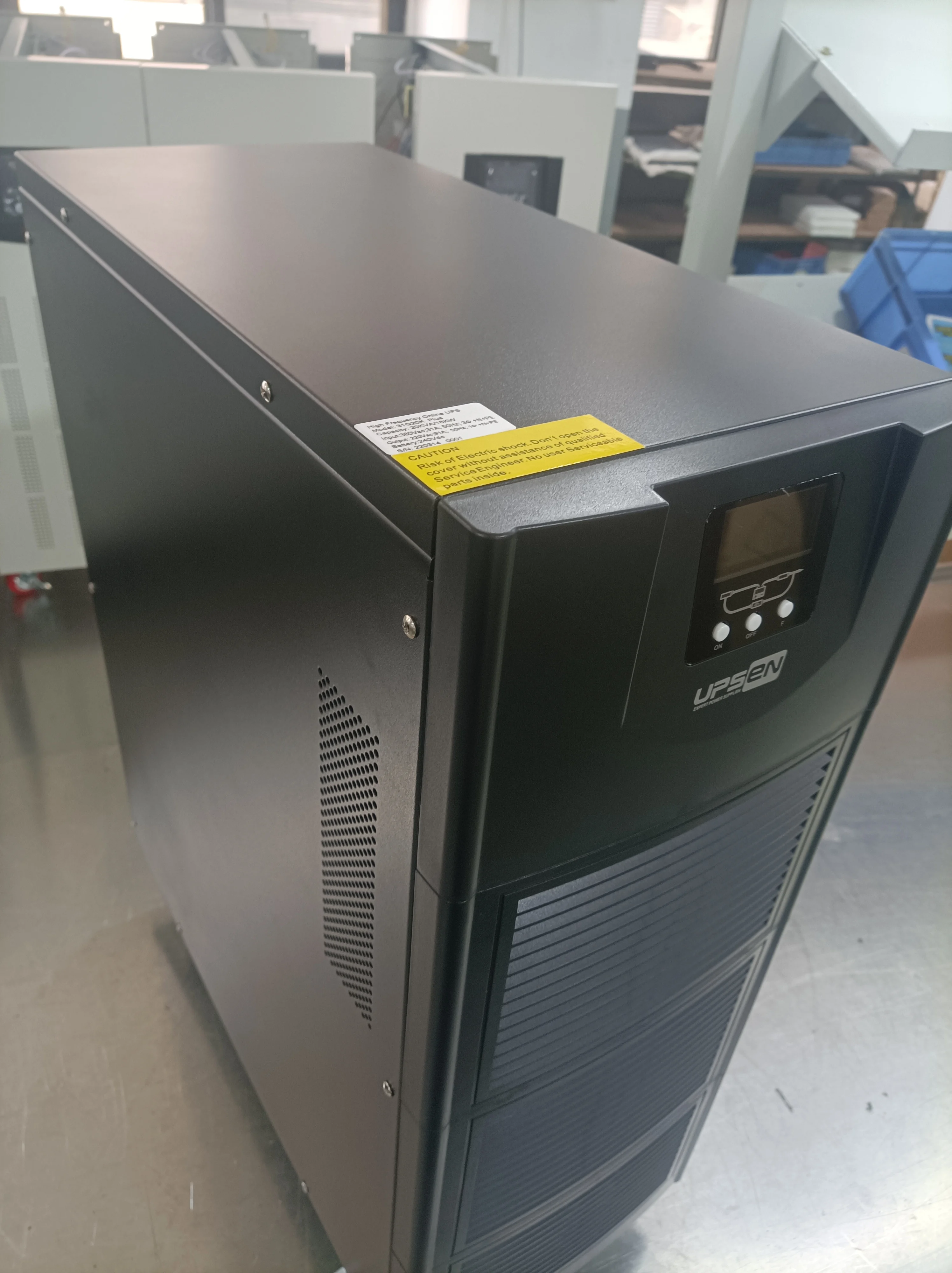 High Frequency Online UPS Uninterruptible Power Supply 6KVA 10KVA 20KVA Latest Three Level Tech for Indoor Application.