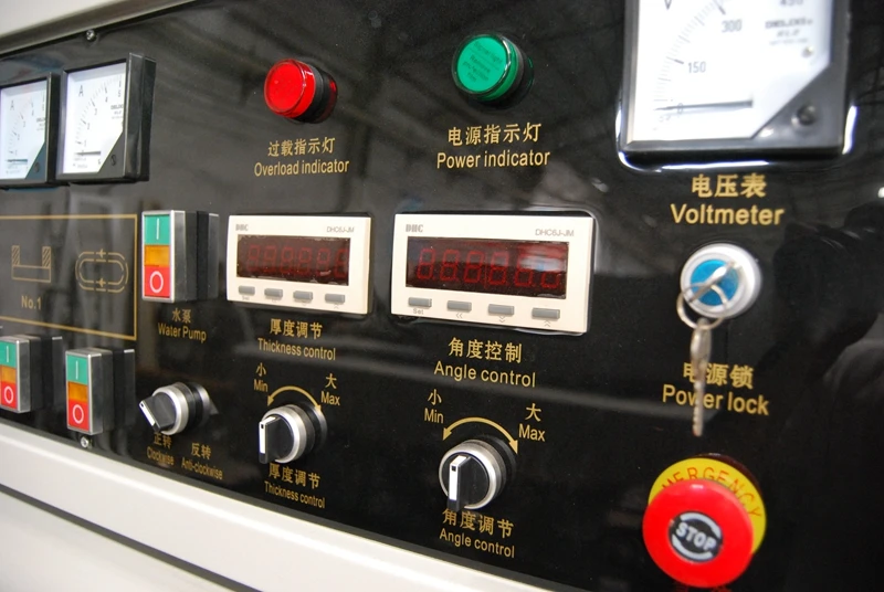 High Speed Multifunctional Quick Setup 9 Motor Polished Straight Line Glass Edging Machine