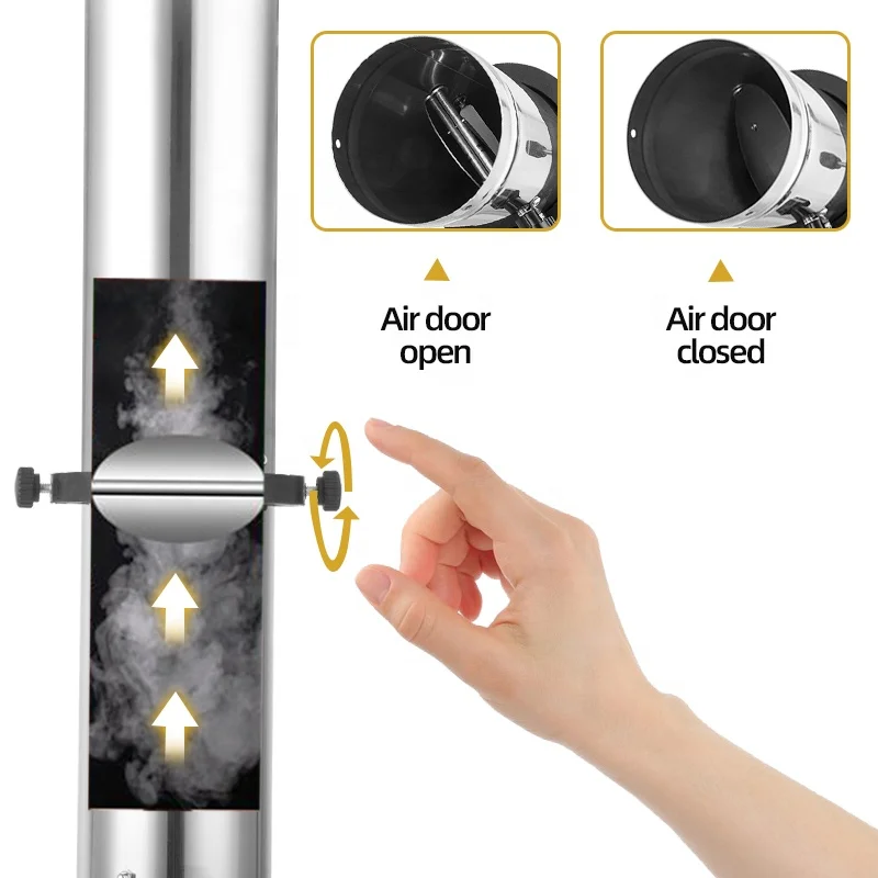 Hot Sale Of Smoke Pipe Commercial Oven Equipment High Quality Smoke Pipe Lifting Exhaust Pipe