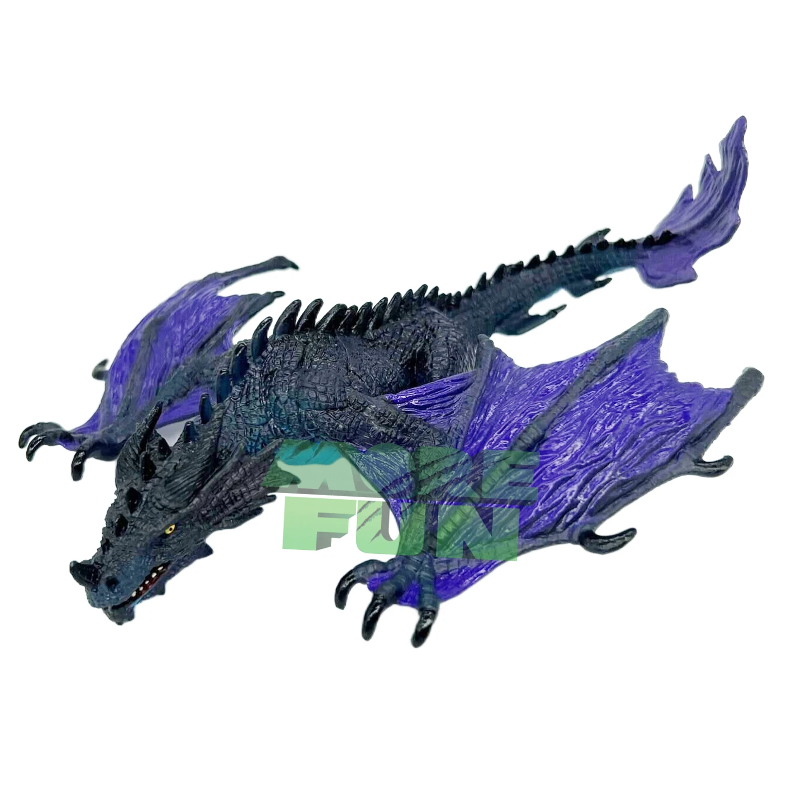Fantasy Character Figures Toys Realistic Dragon Action Figure, Detailed High Quality Plastic Toys Night Hunter Dragon