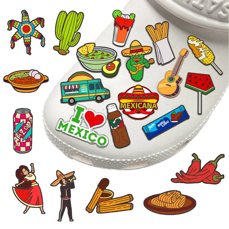 wholesale Custom croc charms  pvc anime croc charms metal shoe charms for croc shoe decorations accessories