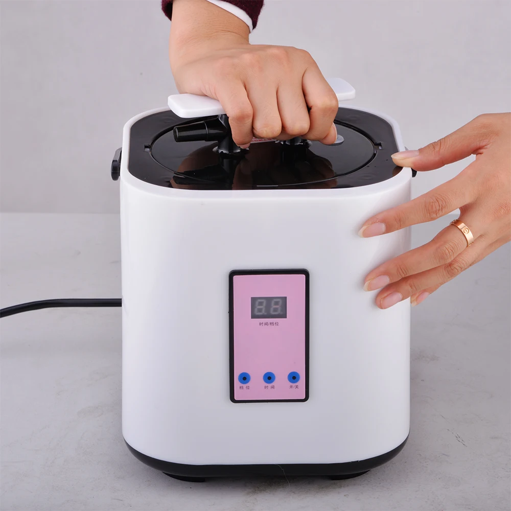 Портативный парогенератор с защитой для дома, для спа-сауны, Нагреватель из нержавеющей стали, горшок для релаксации с дистанционным управлением