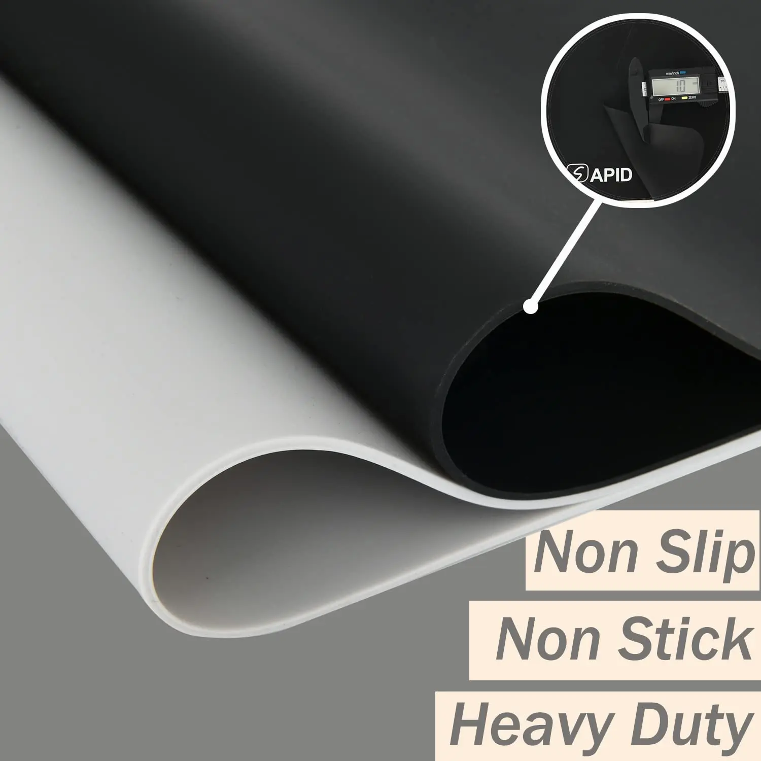 Silicone Mat, Silicone Mats for Kitchen Counter, Large Countertop Protector, Nonskid Heat Resistant Desk Mat