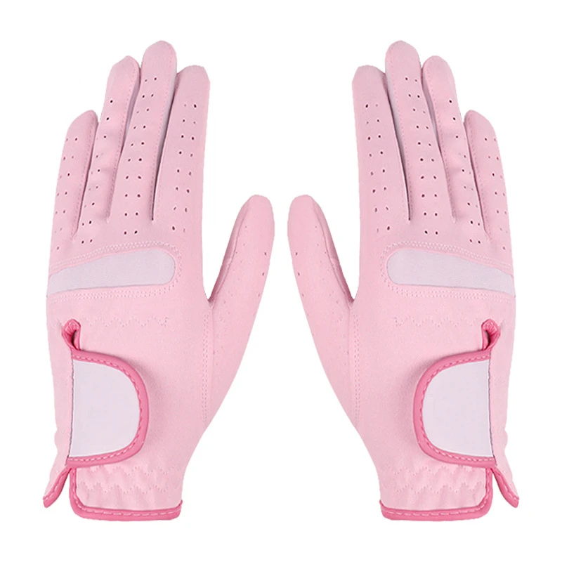 Пользовательские мягкие перчатки для гольфа, унисекс, левая и правая руки, спортивные перчатки для гольфа для игры в гольф