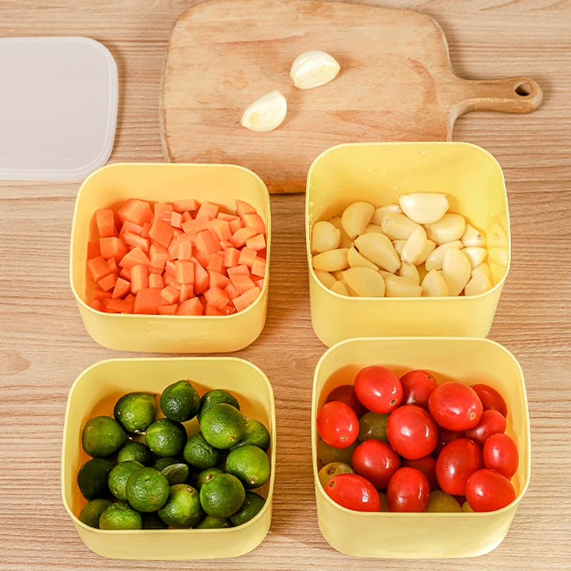 Plastic Refrigerator Storage Cheese Box Portable Custom Logo and Packing Cheese Preservation Storage Box