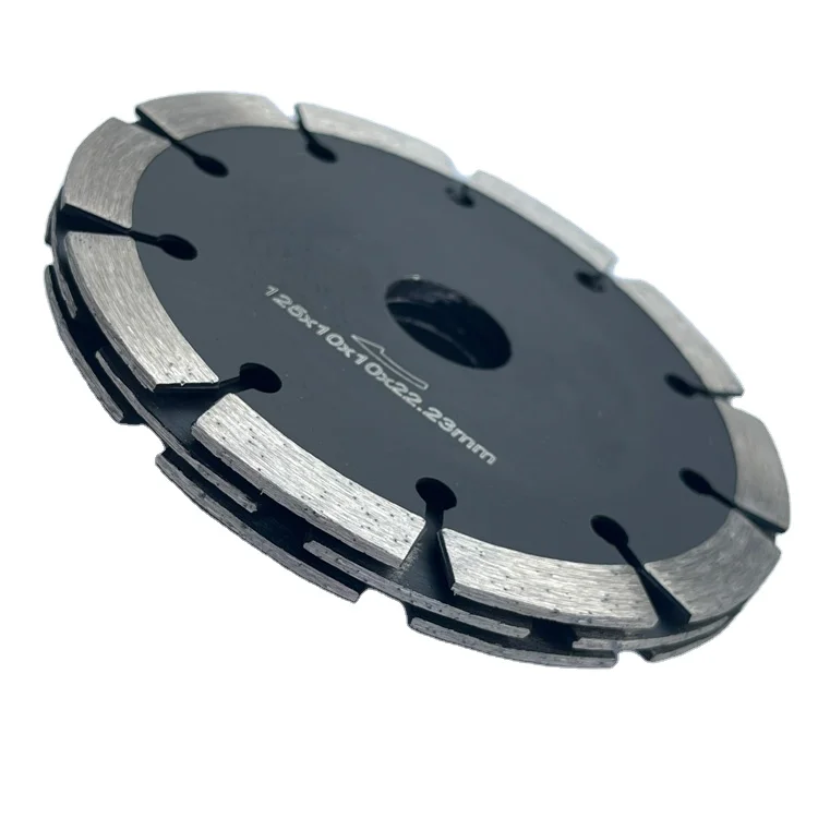 USA quality 4.5inch 5inch diamond crack chaser blade two layers tuck point