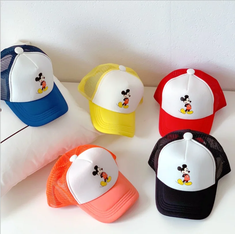 kids Baseball Cap Sports  hats wholesale Mickey  Hats custom kids baseball cap hat
