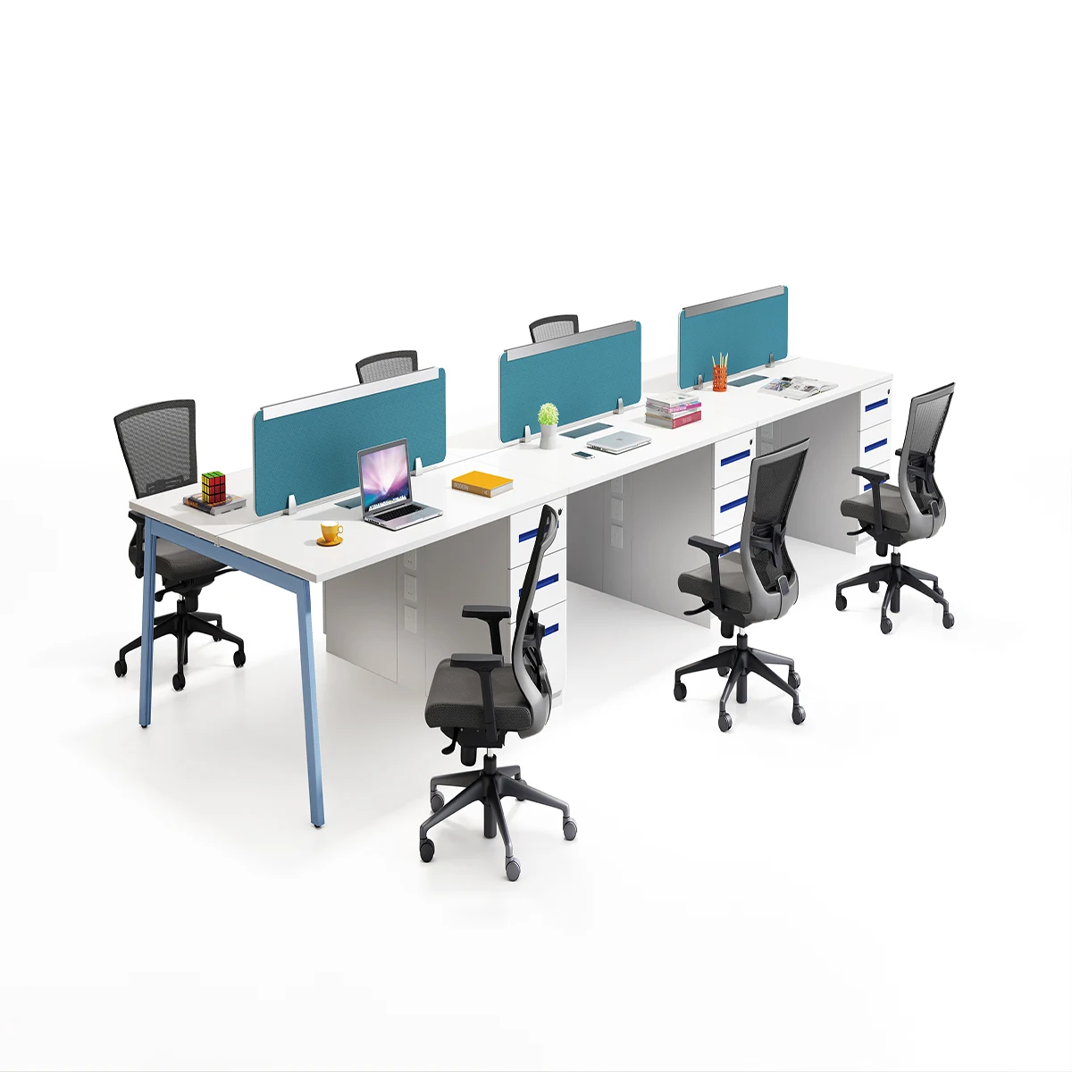 2024 современный открытый модульный стол для рабочего места