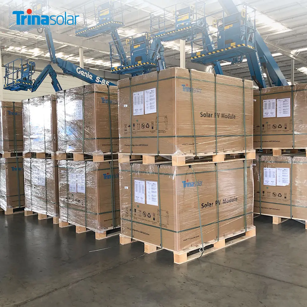 Alibaba Trina 650w 660w 670w solarworlds roof tesla vertex solar panels modules price module factory solar pv panel