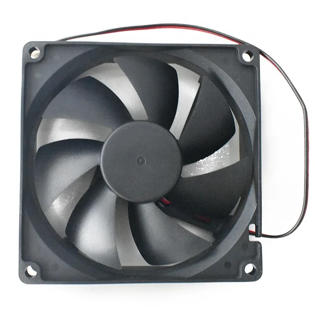 
High Temperature 12v 24v 92x92x25mm Axial DC Fan for Greenhouse Ventilation 
