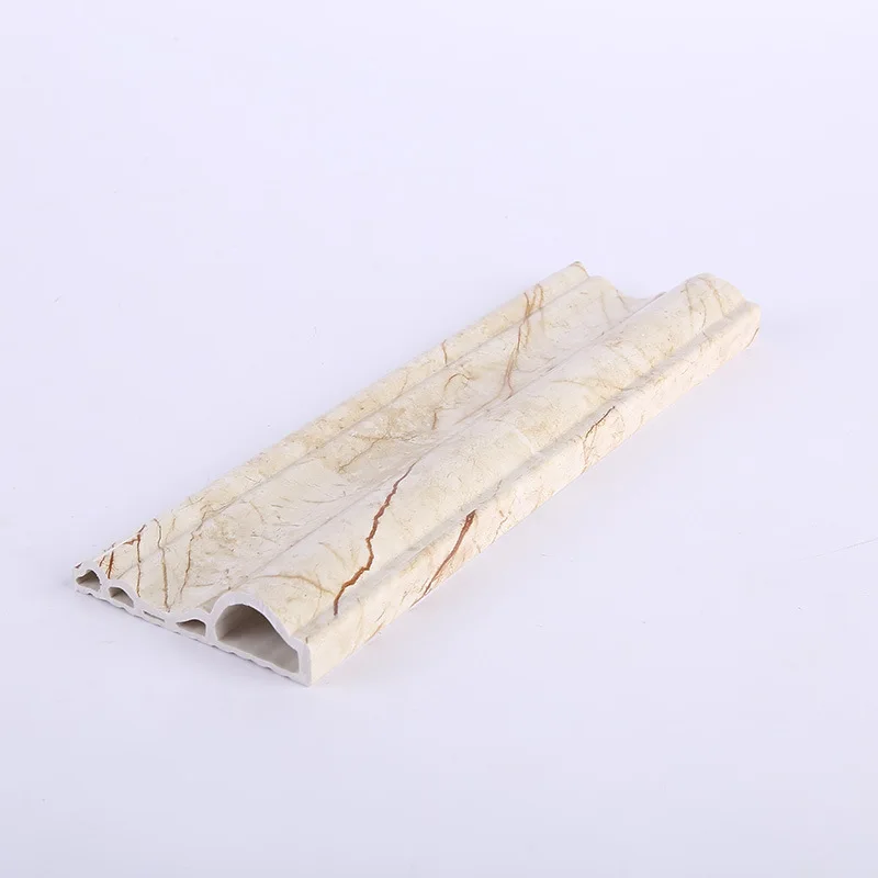 Made In China Wood Grain Door Pvc Cover Modern Simple Scratch Resistant Plastic Door Frame