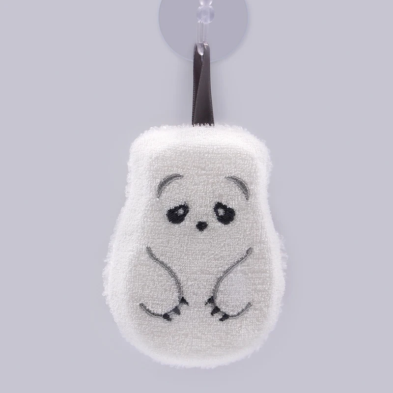 Best Hot Selling Kitchen Sponges Cute Shaped Foaming Bamboo Fiber Dishware Sponge for Dish Cleaning