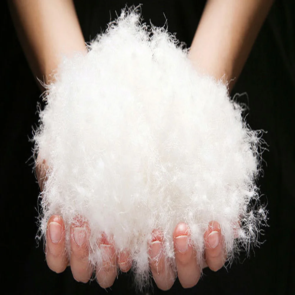 Factory Manufacture Wholesale  Down Goose Feather High Filling Power White New Goose Down  Vest  Goose Filling